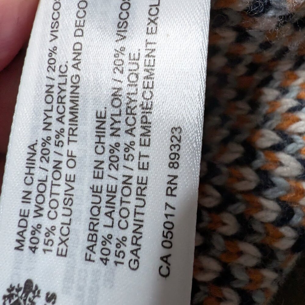 Roots cabin cardigan sweater perfect condition - Picture 5 of 5